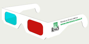 lunettes 3D Citévision Rennes